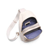 Lana Corduroy Sling Backpack- Cream