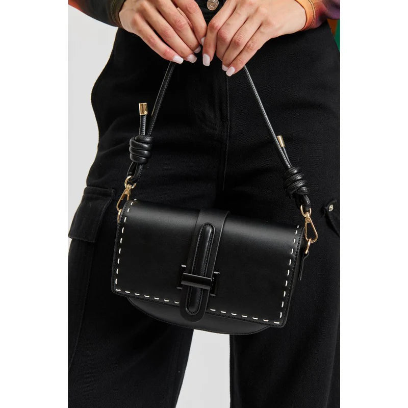 Nora Crossbody Handbag- Black