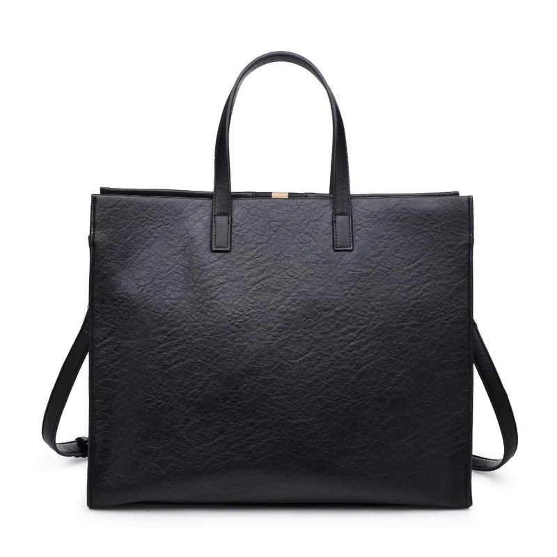 Brooklyn Tote Handbag- Black